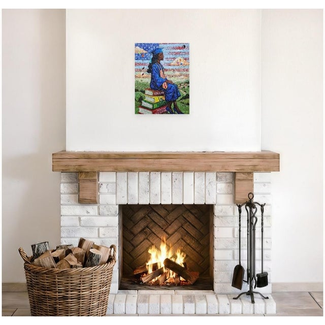 American Dream, Akanji Bolaji, Surrealism, (2026) Acrylic on Canvas For Sale - Image 4 of 4