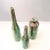 - Set of three ceramic bottles - 1960s Viba (Italy) production - In glazed ceramic