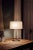 Nickel Diana Table Lamp by Federico Correa For Sale - Image 6 of 10