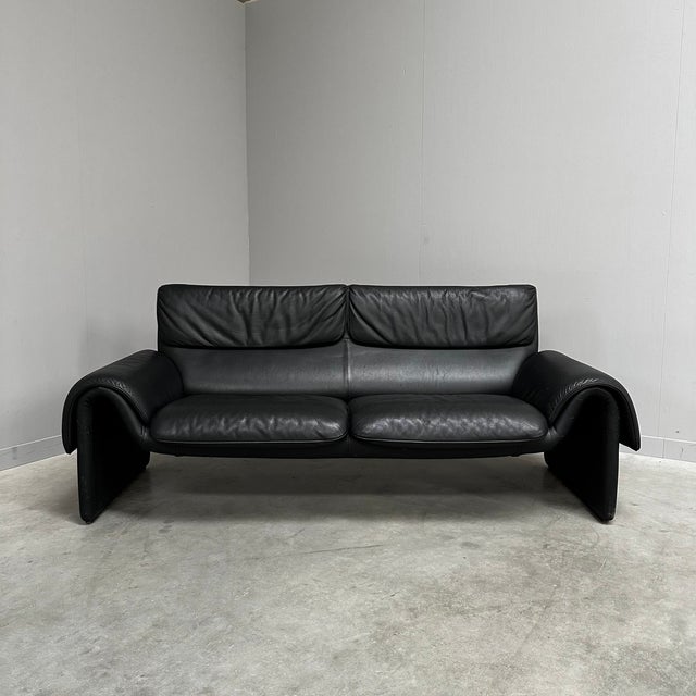 Vintage DS2011 Sofa in Black Leather from de Sede, 1990s For Sale - Image 10 of 10