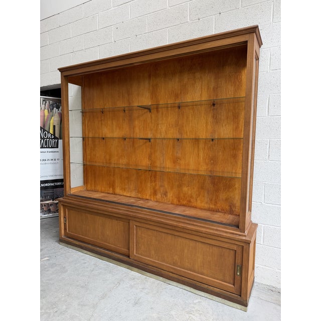 Vintage Pharmacy Display Case in Mahogany For Sale - Image 18 of 18