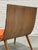 Mid Century Modern Scoop Lounge Chair by Carter Brothers | Orange Tufted Chair, C. 1950's For Sale - Image 10 of 13