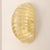 Gold Vintage Italian Wall Light in Amber Murano Glass with Brass Structure, 1990s For Sale - Image 8 of 13