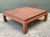 Chinoiserie Vintage Baker Wrapped Raffia Ming Coffee Table For Sale - Image 3 of 12