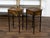 Wood Pair of English Regency Period 19th Century Zebra Wood Tables with Brass Gallery For Sale - Image 7 of 12