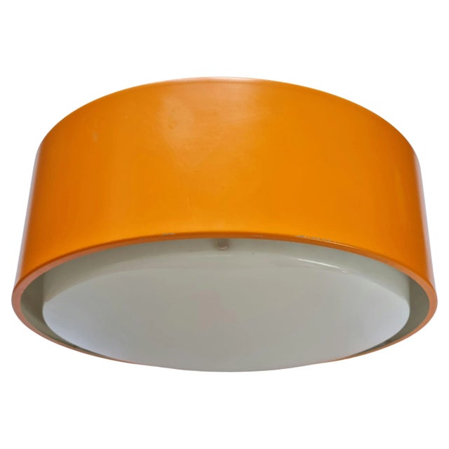 Mid-Century Flush Mount by Clemmensen & Jørgen Bo for Fog & Mørup, Denmark, 1960s For Sale - Image 11 of 11