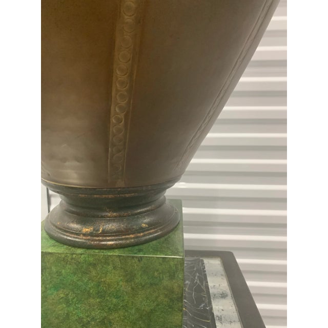 Tyndale Vintage 1980’s Faux Finished Lamp Base For Sale - Image 4 of 9