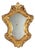 Small Gold Leaf Mirror For Sale