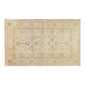 Antique Persian Sultanabad Oriental Carpet, Room Size, with Palmettes