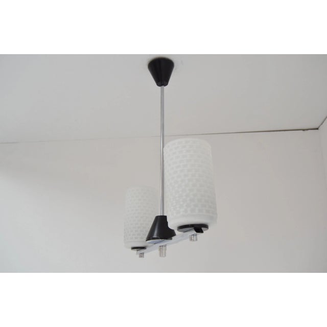 Gold Mid-Century Chandelier by Lidokov, 1970s For Sale - Image 8 of 9