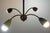 1960s Vintage Sputnik Four-Arm Chandelier, 1960s For Sale - Image 5 of 14