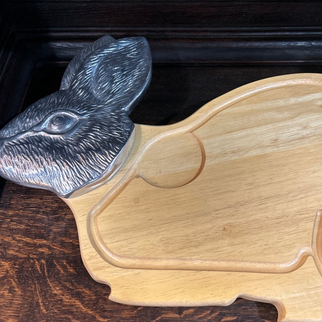 American Beautiful Rabbit Cutting / Serving Board For Sale - Image 3 of 6