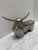 Sculptural Metal Bull Decor Accent For Sale In Sacramento - Image 6 of 6