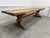 Large Vintage Oak Bench, 1950 For Sale - Image 4 of 10