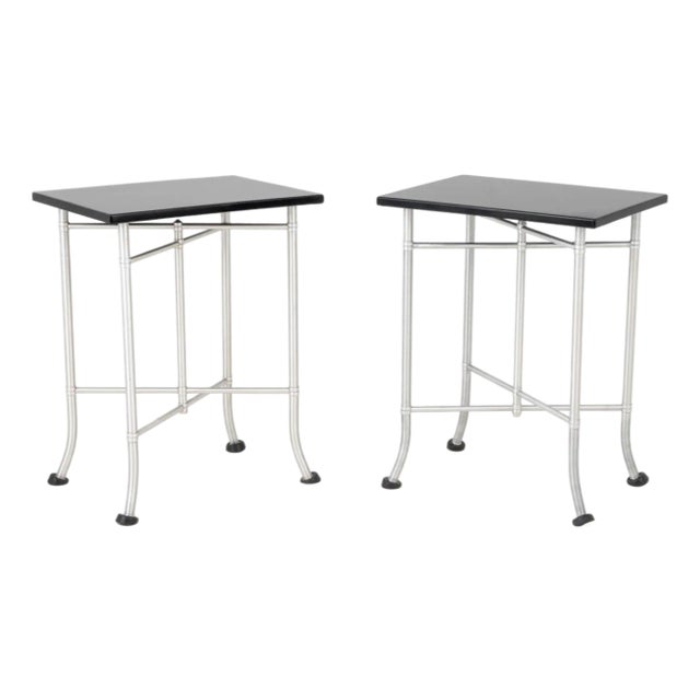 Warren McArthur Art Deco Bedside Tables, Pair For Sale