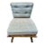 Wood Romweber Viking Oak Chair With Original Tweed Cushions - Vintage Mid 20th Century For Sale - Image 7 of 7