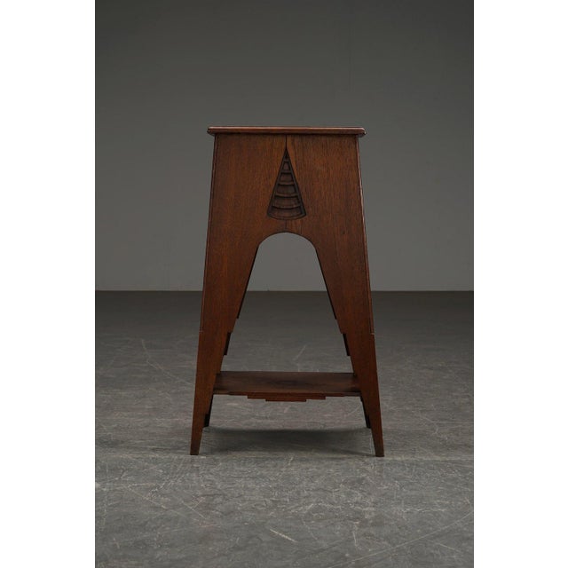 Architectural Pedestal Table, 1920s For Sale - Image 9 of 14
