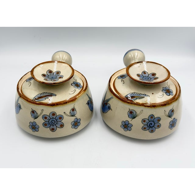 Ceramic 1960s Ken Edwards El Palomar Tonala Pottery Covered Casserole Serving Dishes - 2pc For Sale - Image 7 of 11