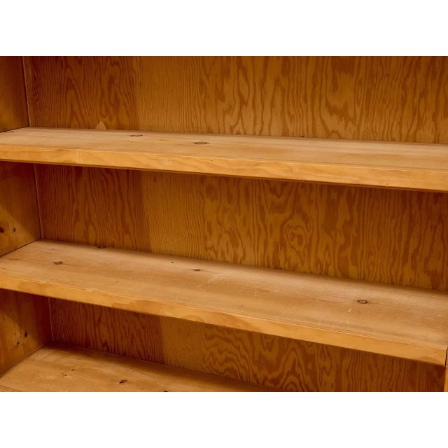 Late 20th Century Primitive Rustic Pine Shelf For Sale - Image 11 of 11