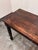 Rustic Carved Wood Console, Vintage For Sale - Image 3 of 12