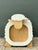 Vintage Sculptural Wood Sheep Low Stool For Sale - Image 9 of 13