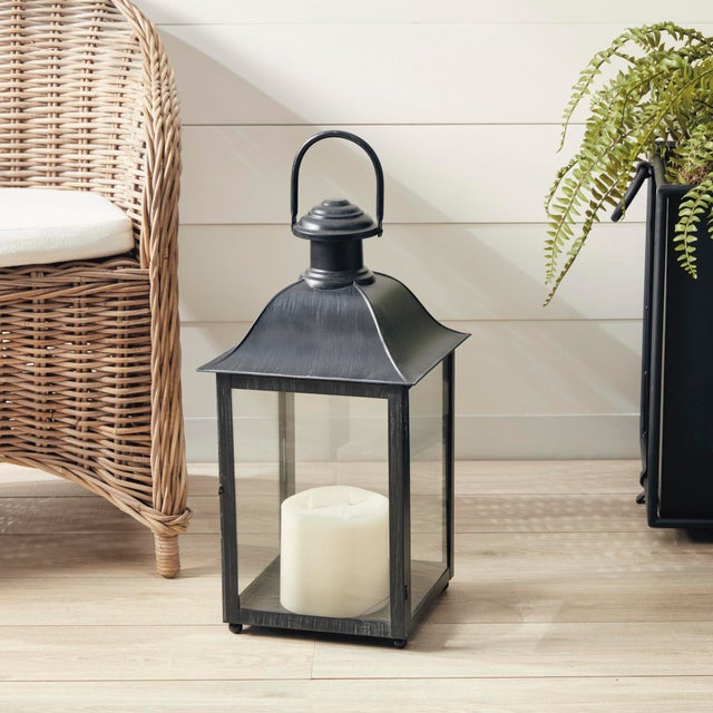 Modern Coach House Outdoor Lantern 23" For Sale - Image 3 of 6