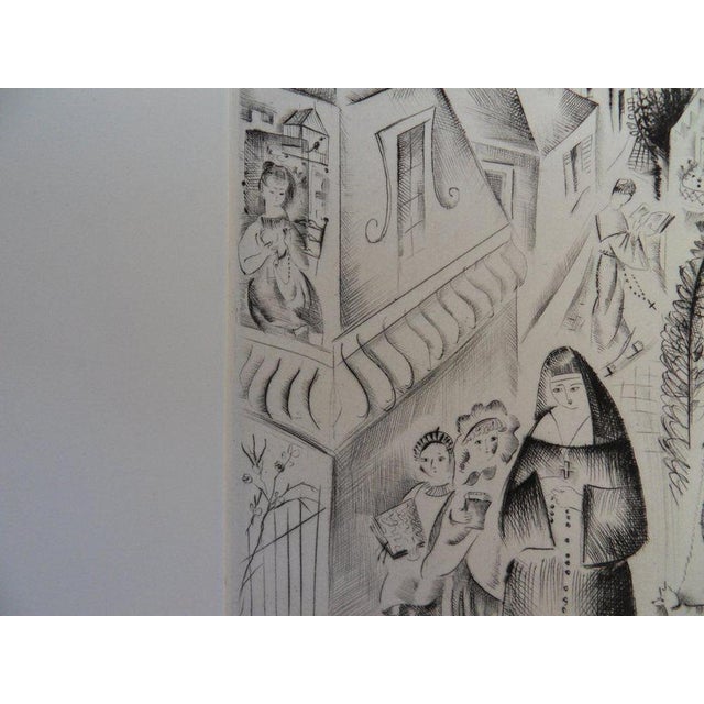 Mily Possoz, Fontenay, Etching For Sale - Image 4 of 8