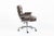 Metal Eames Herman Miller Time Life Brown Leather Office Chair 2017 For Sale - Image 7 of 17