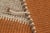 Textile Rug & Kilim’s Contemporary Square Kilim in Beige and Orange Stripes For Sale - Image 7 of 7