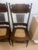 Carved Lion Antique Victorian Spindle Caned Chairs For Sale - Image 4 of 12