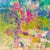The artwork features a vibrant interplay of soft pastels and bold strokes, creating an ethereal landscape that evokes a...