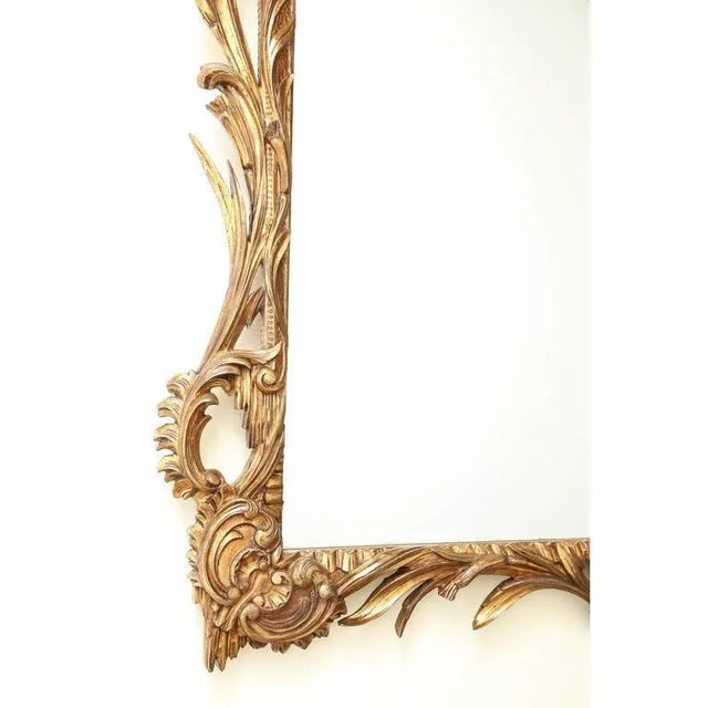 Extra-Large 1940s George III Giltwood Mirror For Sale - Image 4 of 6