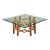 Vintage McGuire Wrapped Rattan Coffee Table For Sale