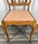 Vintage French Louis XVI Style Upholstered Carved Oak Chairs, Set of 5 For Sale - Image 11 of 15