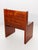 1960s Brutalist Hand-Crafted Wood High-Back Bench, Belgium, 1968 For Sale - Image 5 of 14