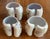 Genuine Cowrie Shell Napkin Rings Set of 4 - Natural, Coastal, Palm Beach Regency, British Colonial, Beach House, Tropical & Seaside Tableware For Sale - Image 4 of 6