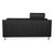 Dark Grey Leather 2-Seater Sofa from Mondo For Sale - Image 13 of 15