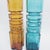 Italian Abstract Glass Bottles from Empoli, Set of 2 For Sale - Image 3 of 14