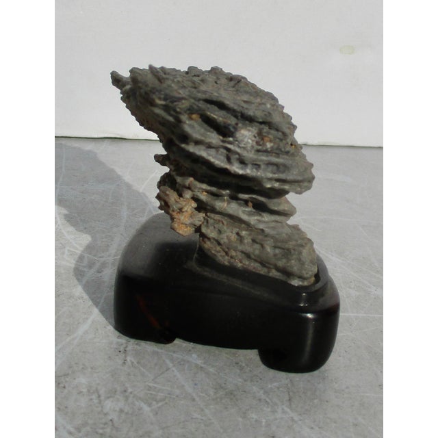 Chinese Scholars Stratified Gongshi Stone For Sale - Image 4 of 7
