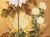 "Autumn Flowers" by Kazuko Chiyo Sasaki, C. 1960s Painted Silk Byobu Screen For Sale - Image 10 of 17