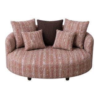 Minotti Florida Outdoor Round Loveseat For Sale