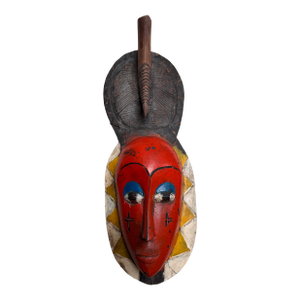 Côte d'Ivoire Guro Tribe Bird Crest Mask