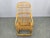 Wood Mid-Century Italian Rattan Lounge Armchair, 1960s For Sale - Image 7 of 15