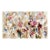 Summertime Smell Goods - Original Neutral Floral Abstract Mixed Media Painting on Canvas For Sale
