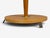 1950s Swedish Modern, Floor Lamp, Stained Wood, Fabric, Sweden For Sale - Image 13 of 13