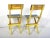 Set of 2 garden chairs in Shabby Chic style in good condition, very stable.
