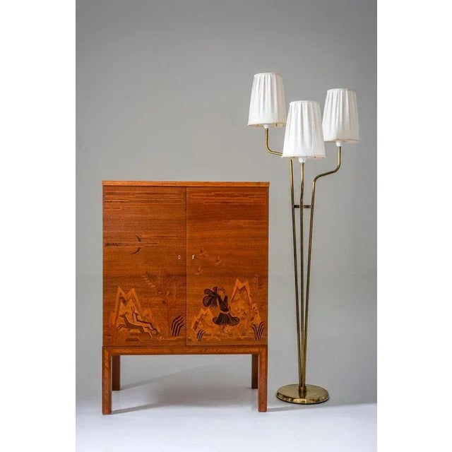 Swedish Modern Bar Cabinet, 1930s For Sale - Image 13 of 14