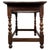 18th Century English Georgian Bobbin-Turned Oak Side Table For Sale - Image 10 of 12