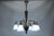 Art Deco French Bronze and Frosted White Glass Six-Light Chandelier, 1930s For Sale - Image 18 of 18