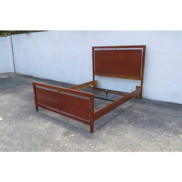 This beautiful Queen size Headboard is made out of wood, solid wood, and veneer. the Bed was made by Stanley Furniture,...